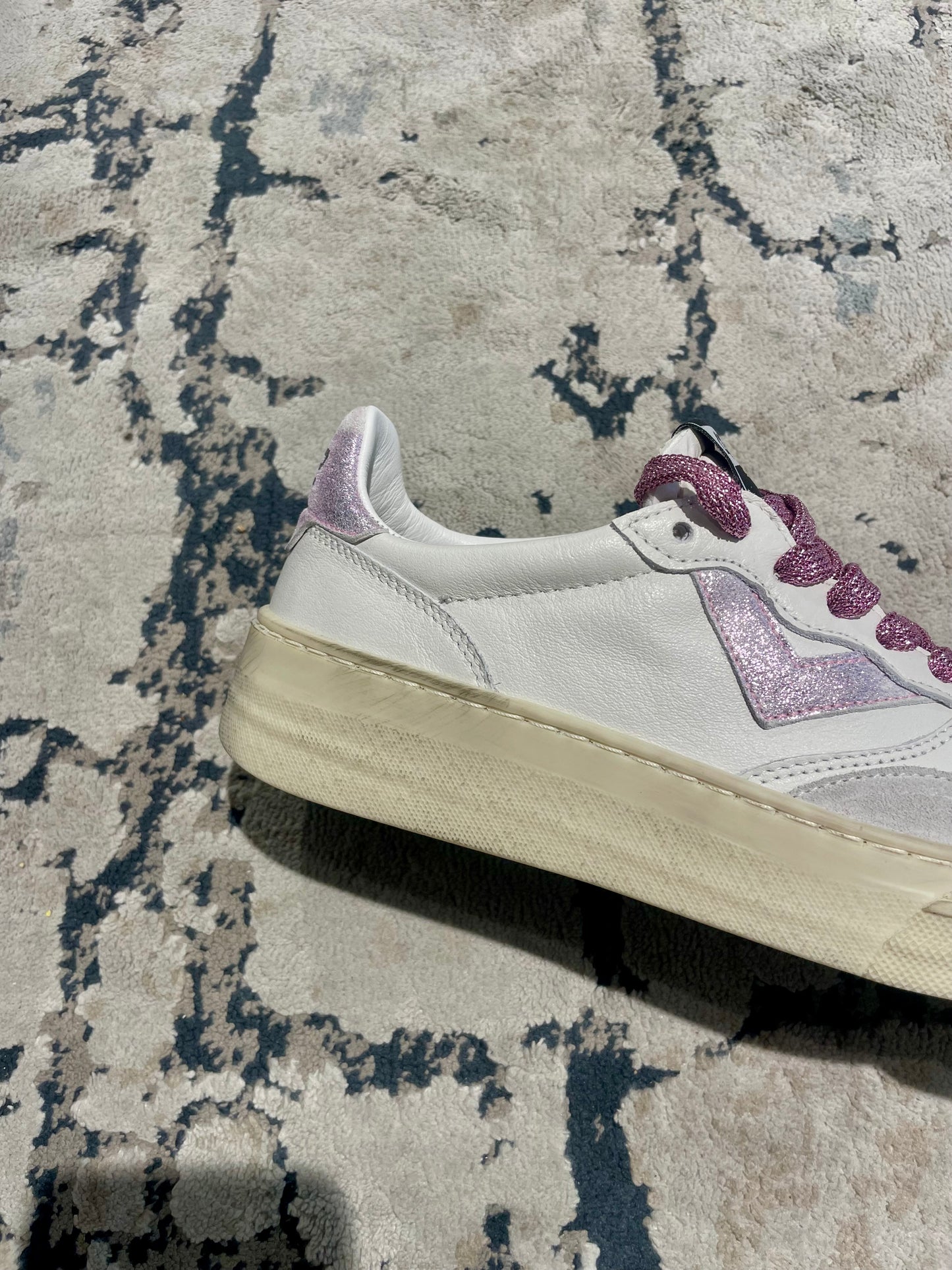 Sneakers bianca/lilla