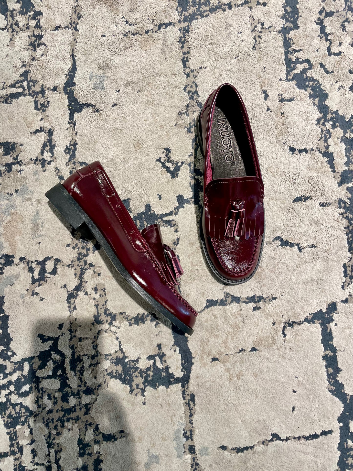 Mocassino con nappe