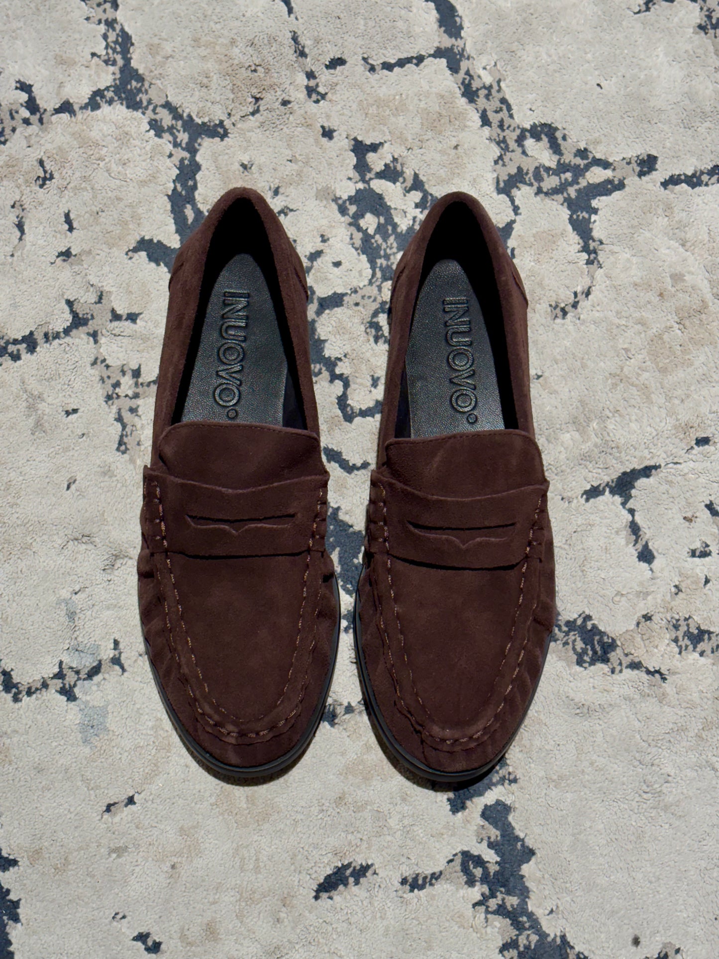 Mocassino scamosciato