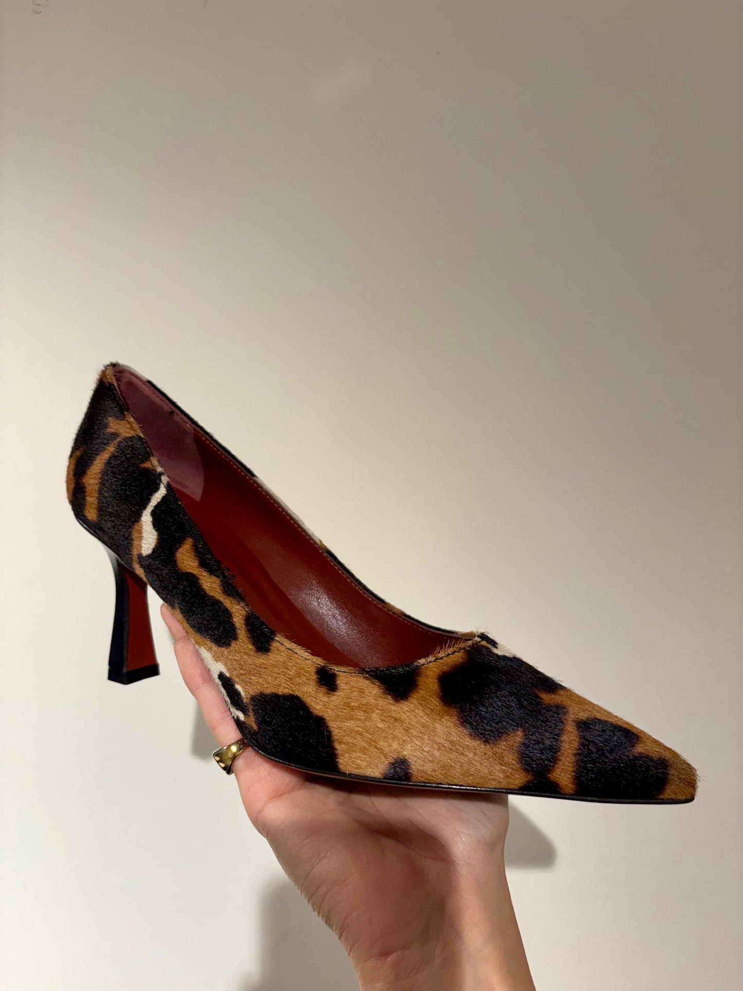 Décolleté animalier