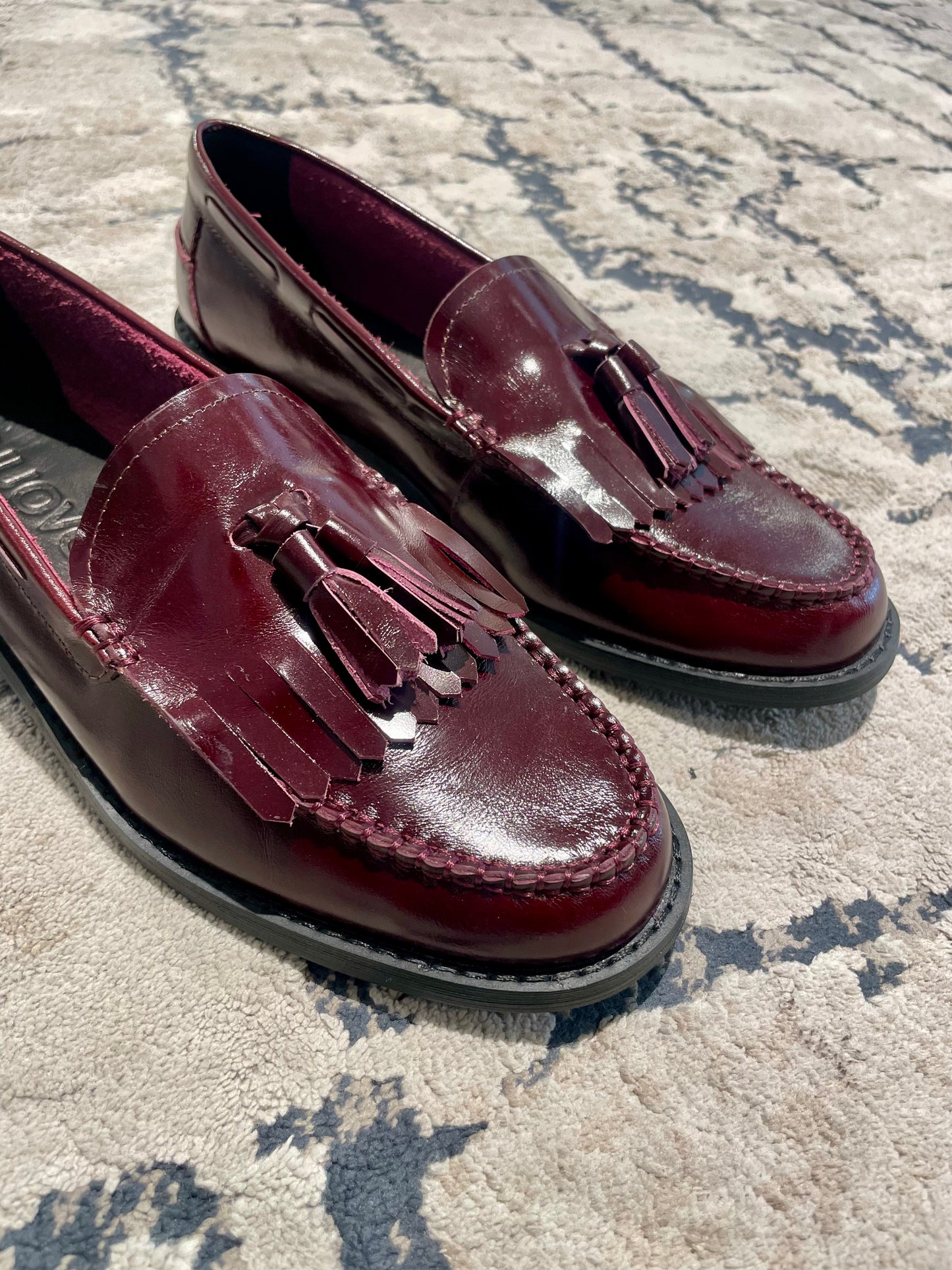 Mocassino con nappe