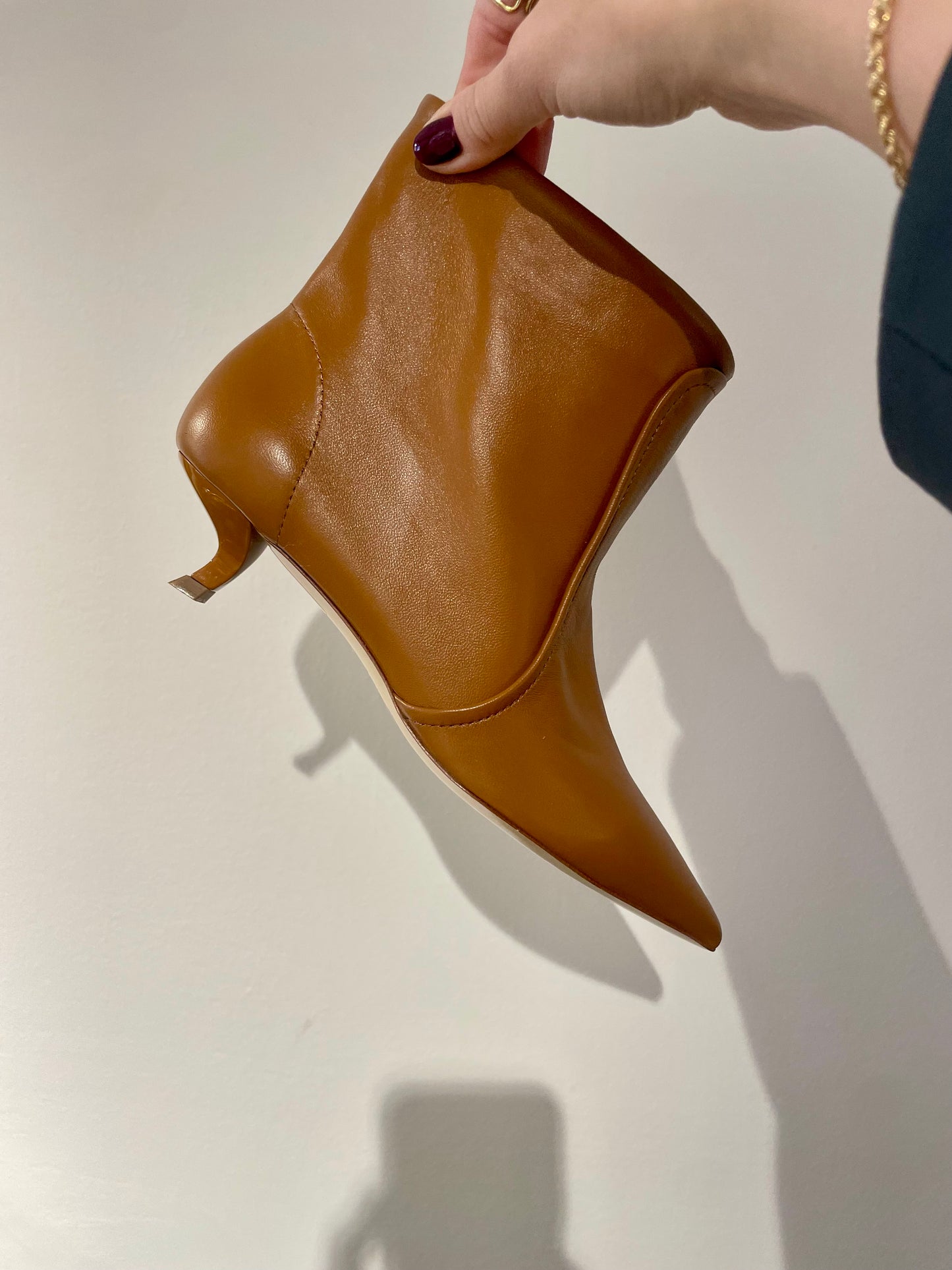 Stivaletto tacco kitten