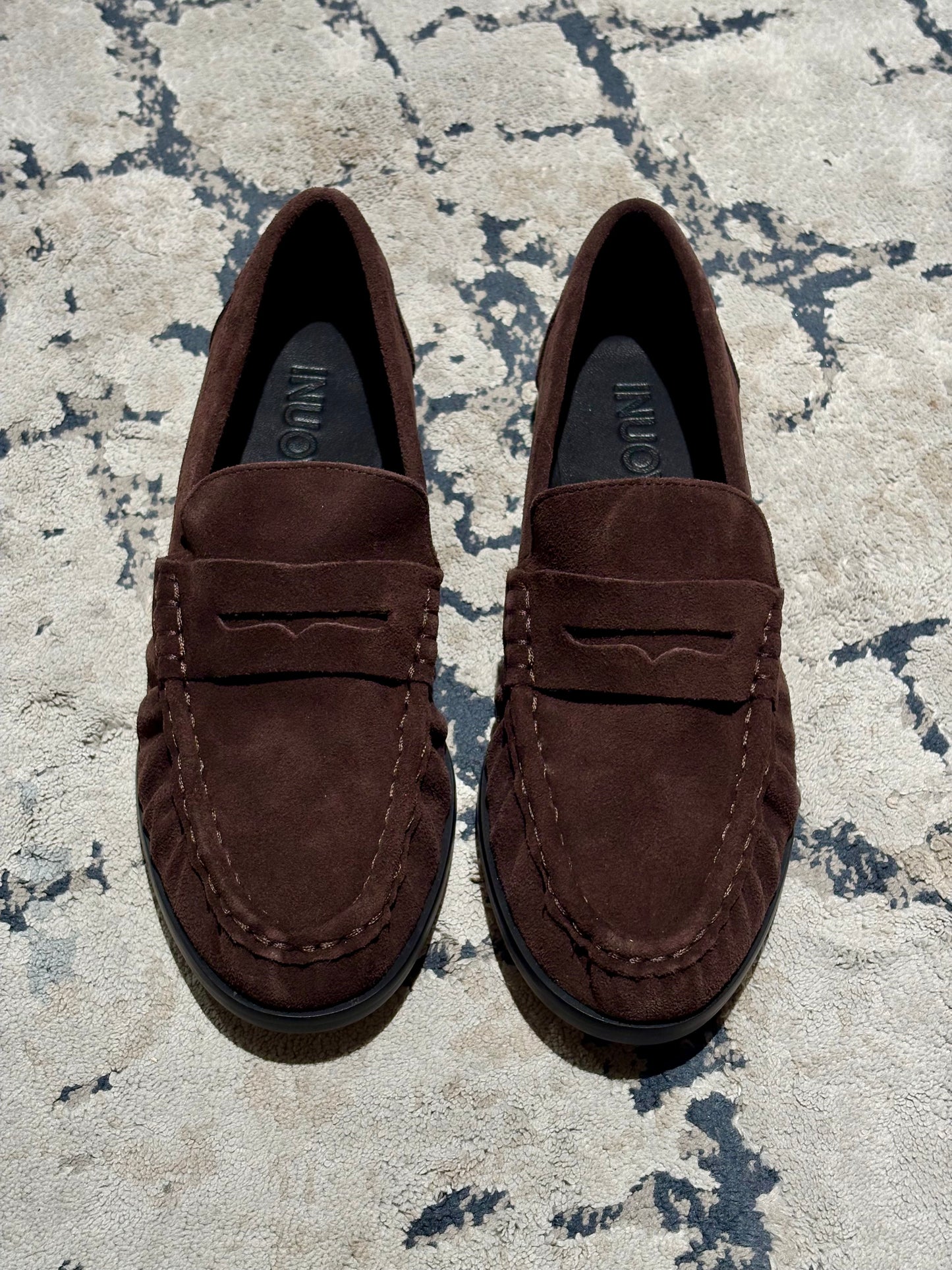 Mocassino scamosciato