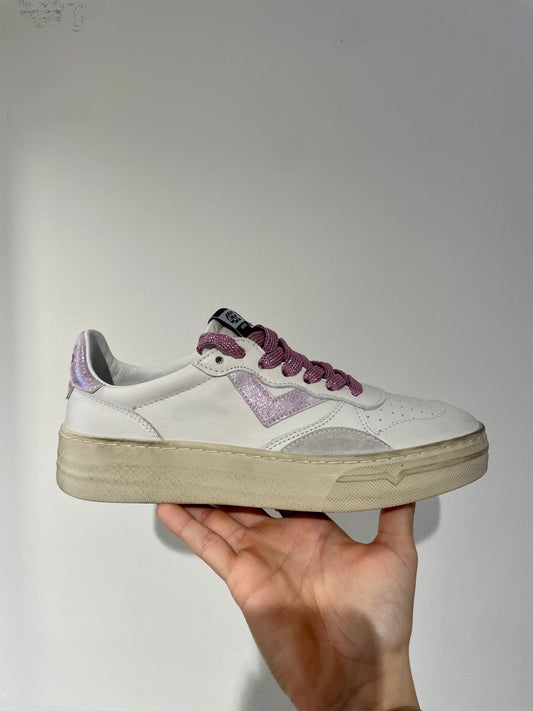 Sneakers bianca/lilla
