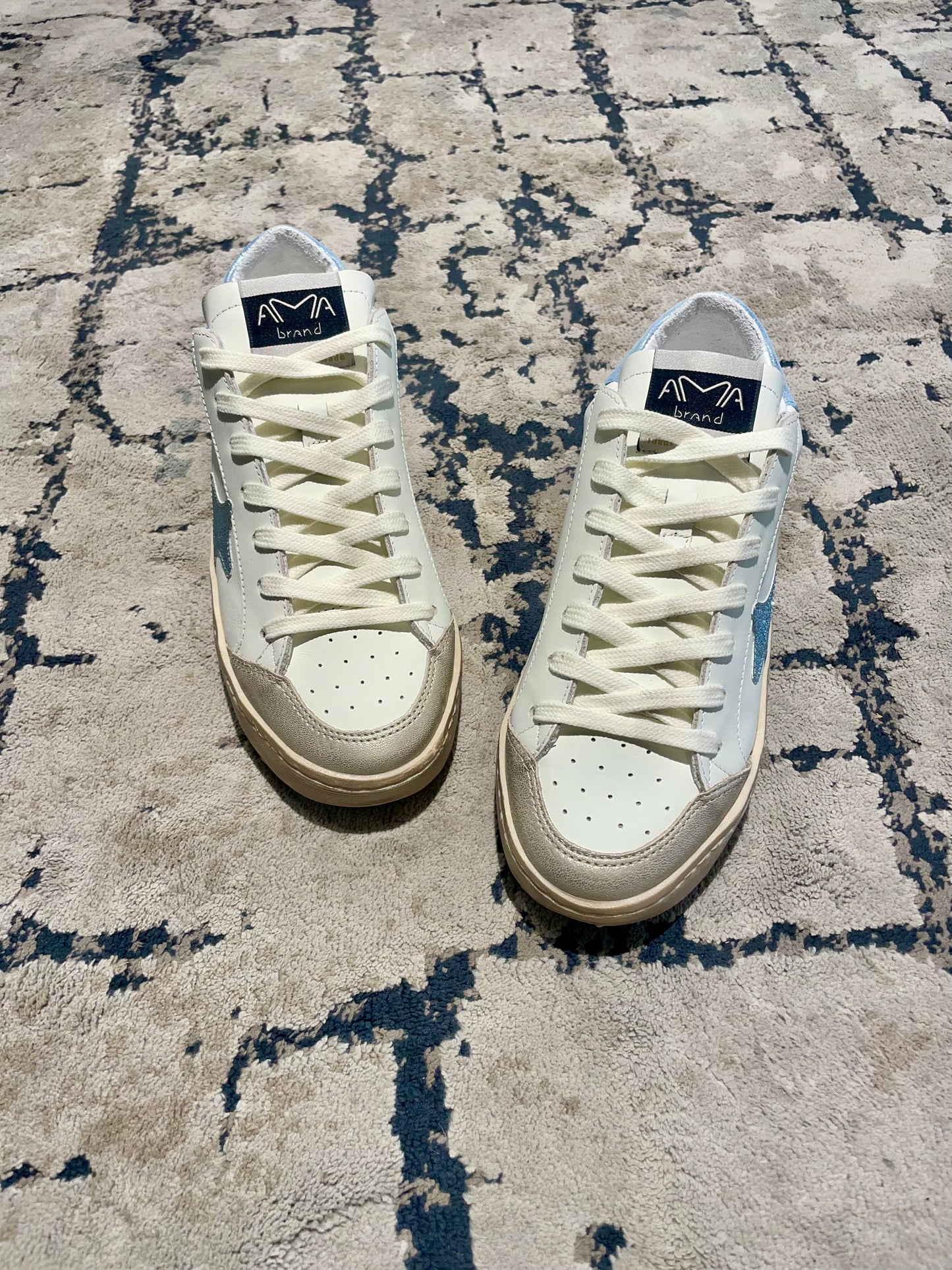 Sneakers  bianca/azzurra