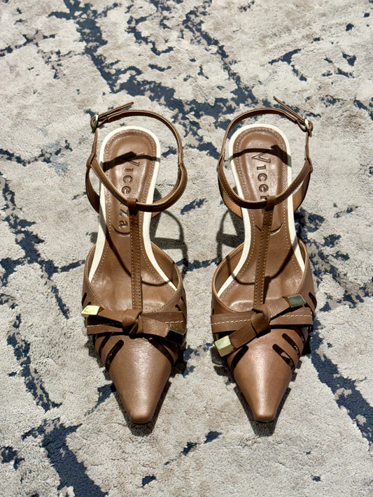 Slingback con fiocco