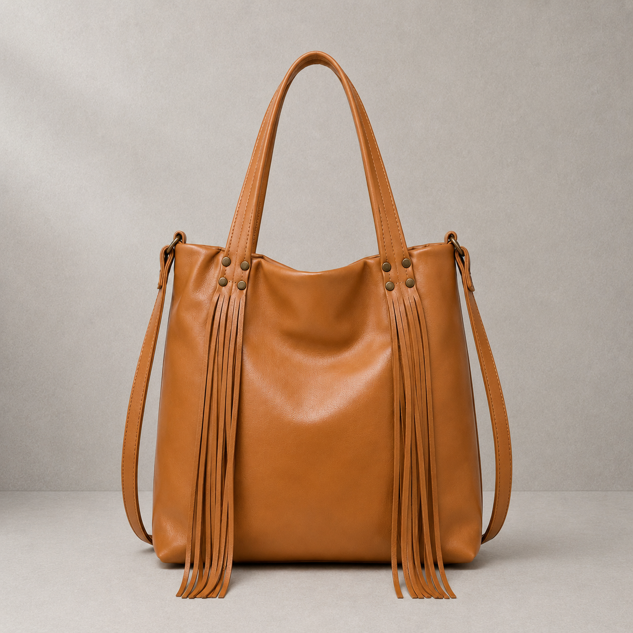 Tote Bag con frange