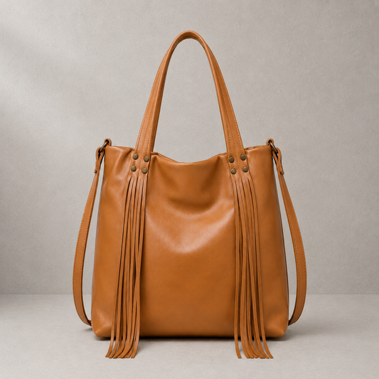 Tote Bag con frange