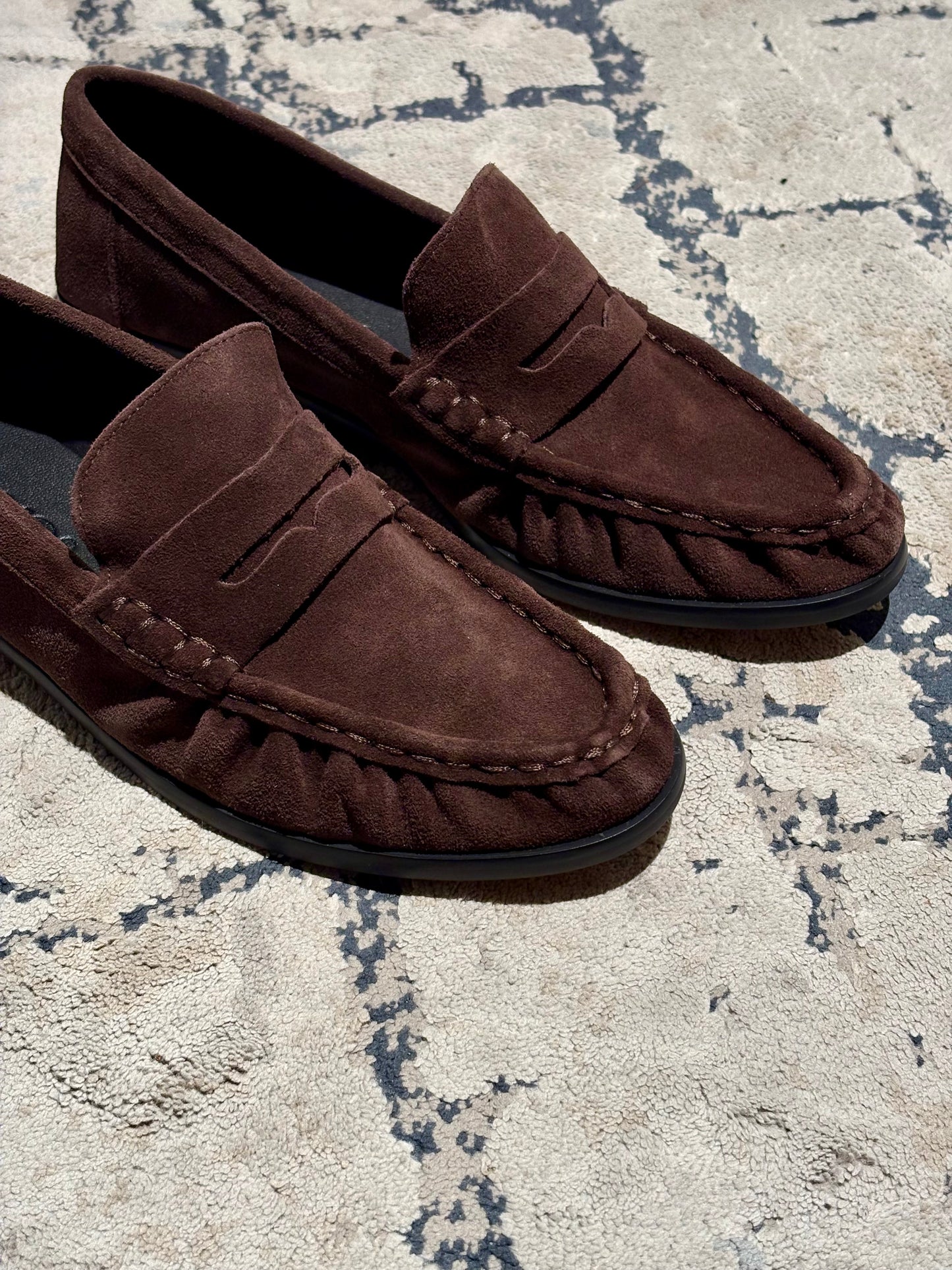 Mocassino scamosciato