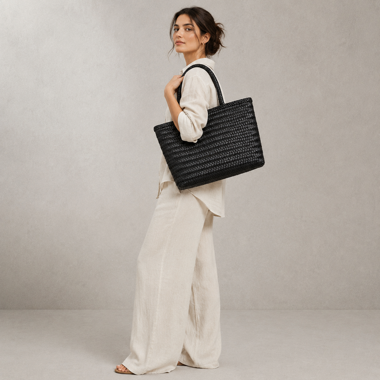 Shopper Intreccio Wide
