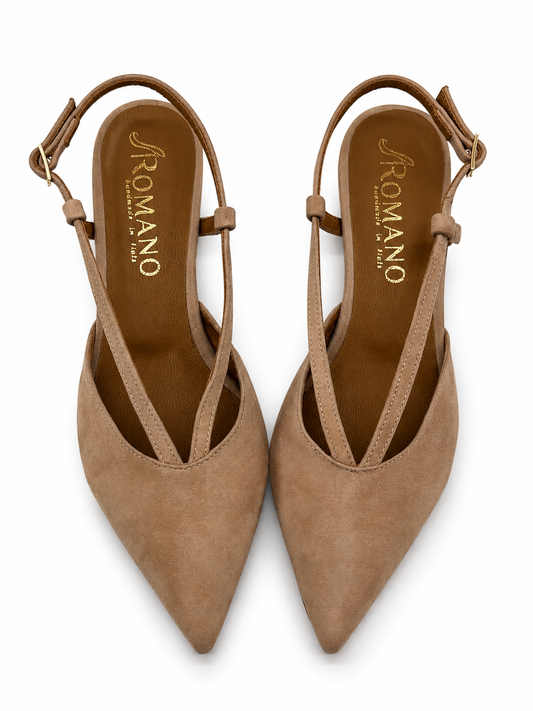 Romano Nude Soft Slingback