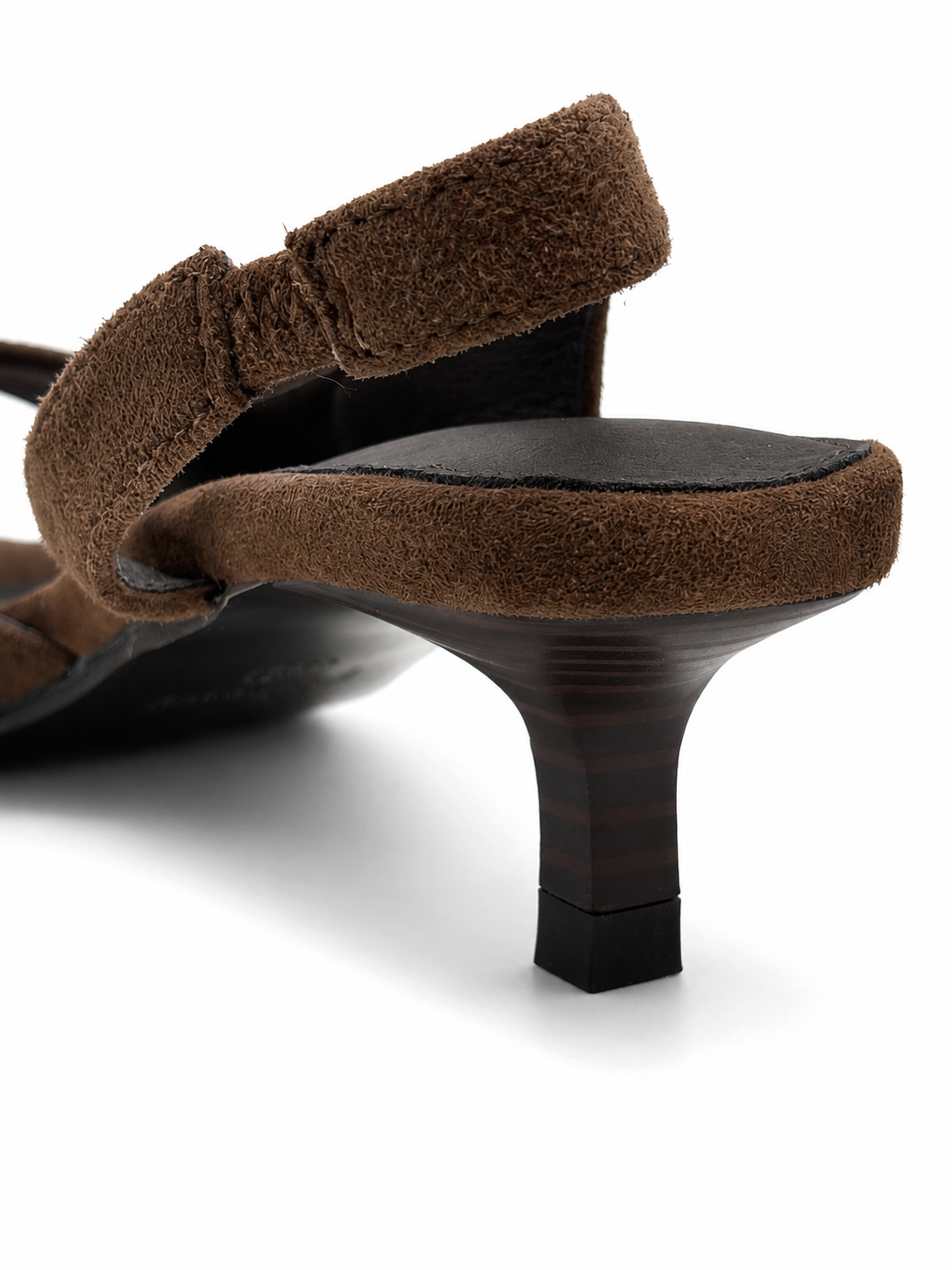 Sandalo Slingback Suede