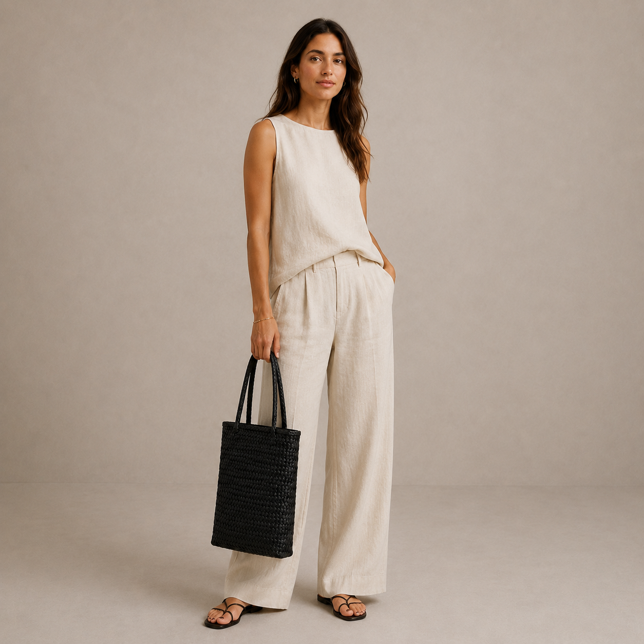 Shopper intreccio Tall