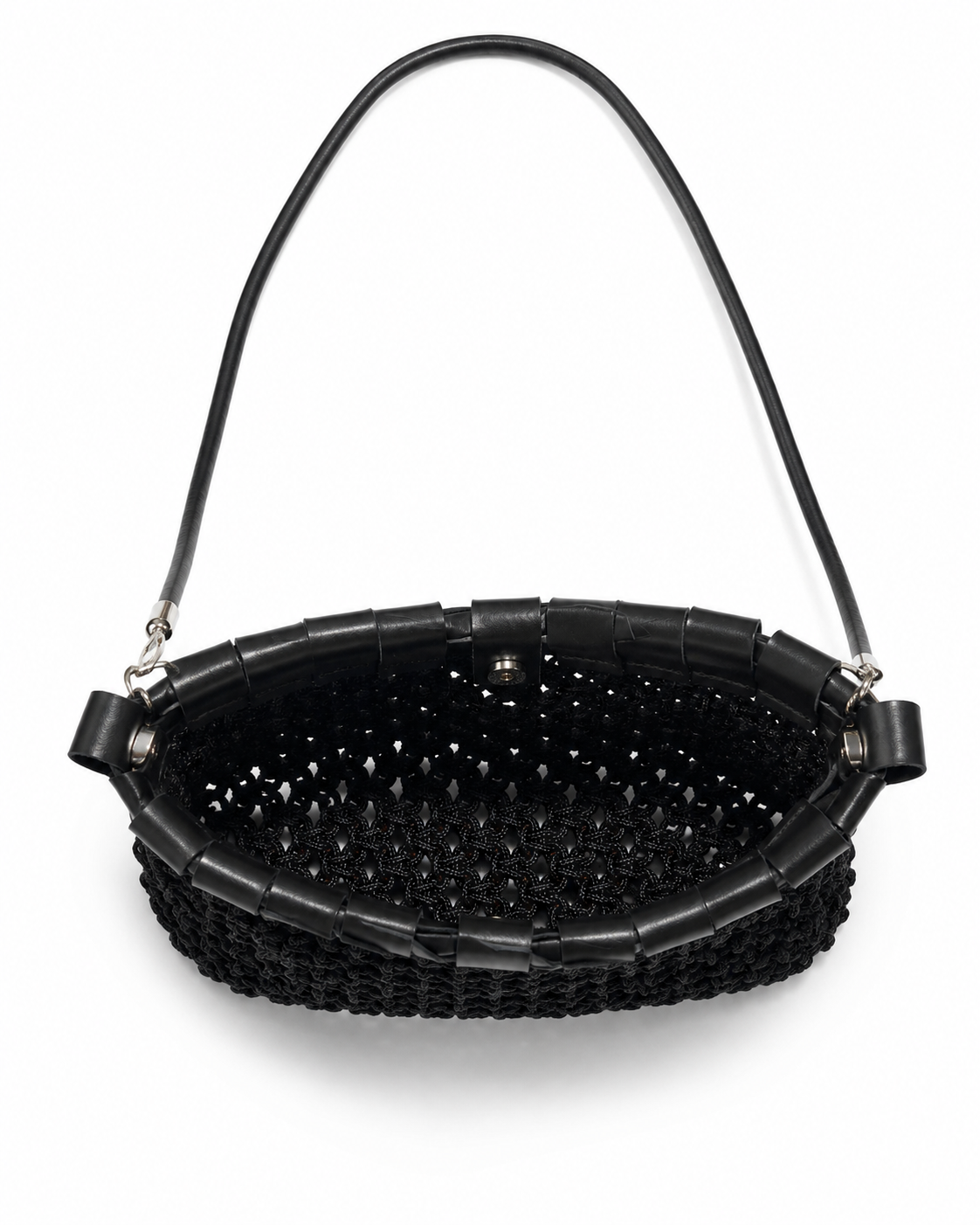 Borsa Selene intrecciata