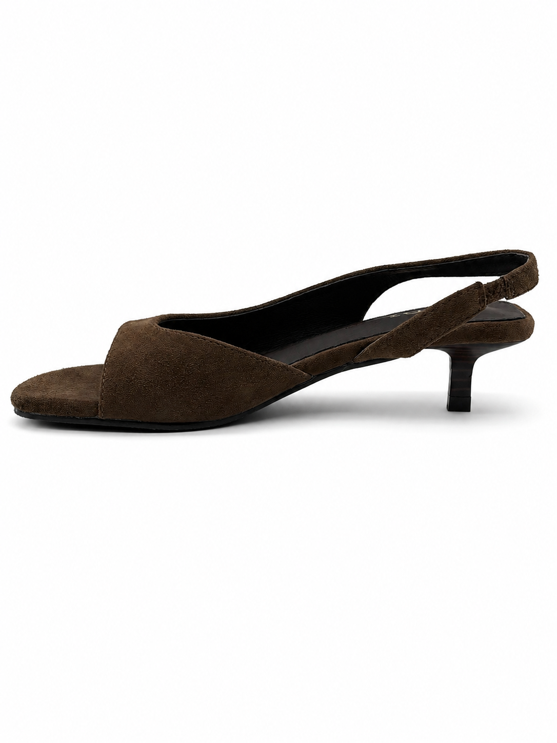 Sandalo Slingback Suede