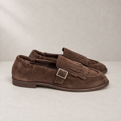 Mocassino con frange