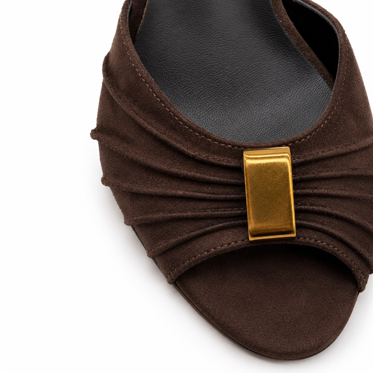 Mules in Suede