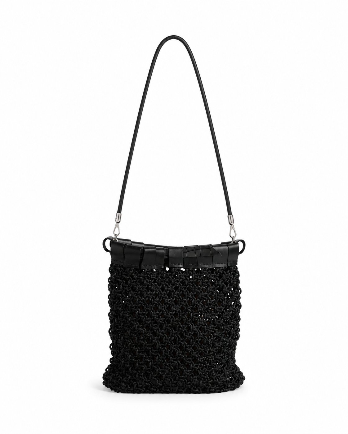 Borsa Selene intrecciata