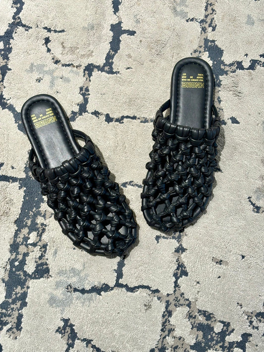 Ciabattina nodo intrecciato