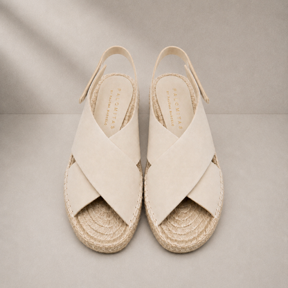 Espadrillas con Fasce Incrociate