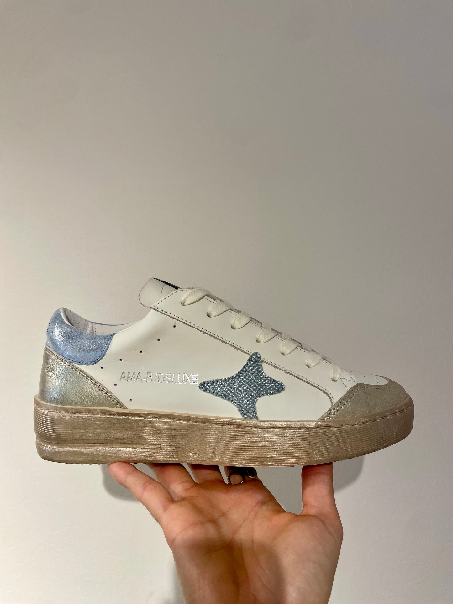 Sneakers  bianca/azzurra