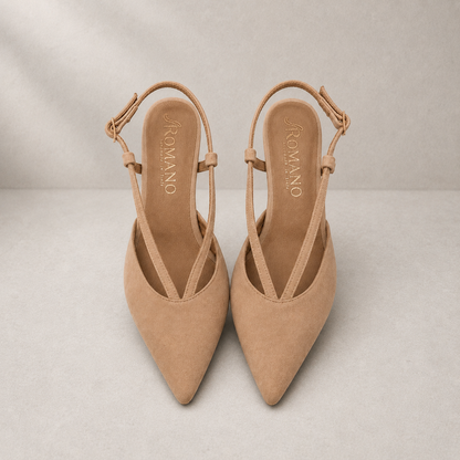 Romano Nude Soft Slingback