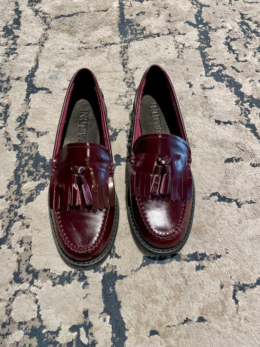 Mocassino con nappe