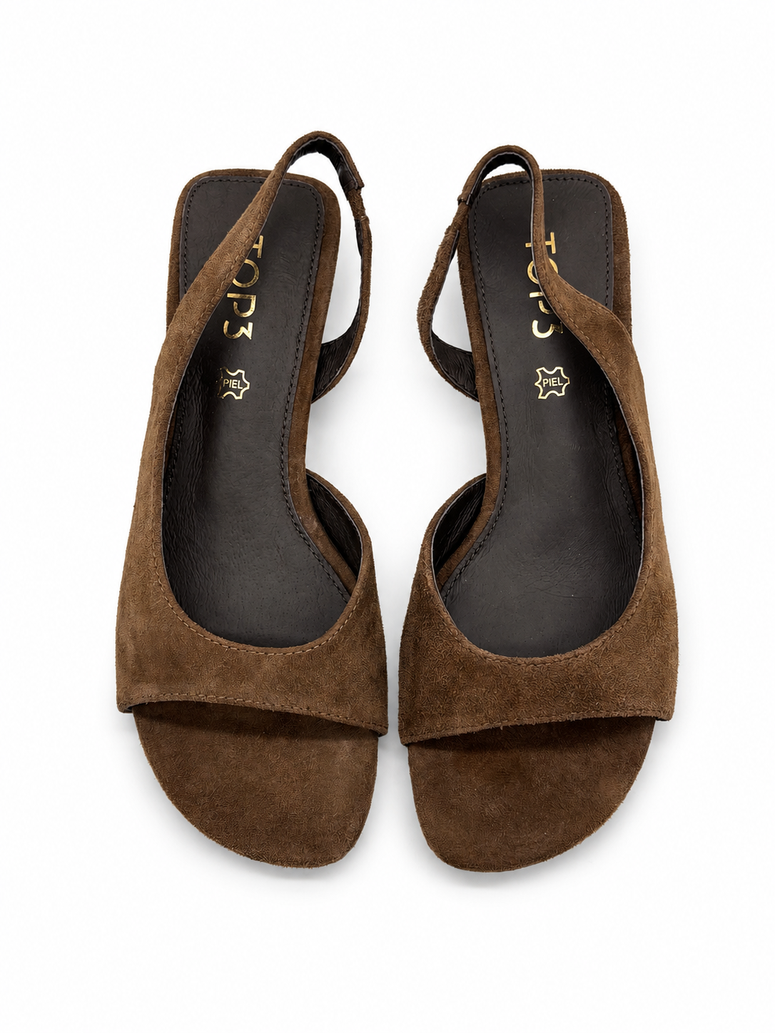 Sandalo Slingback Suede