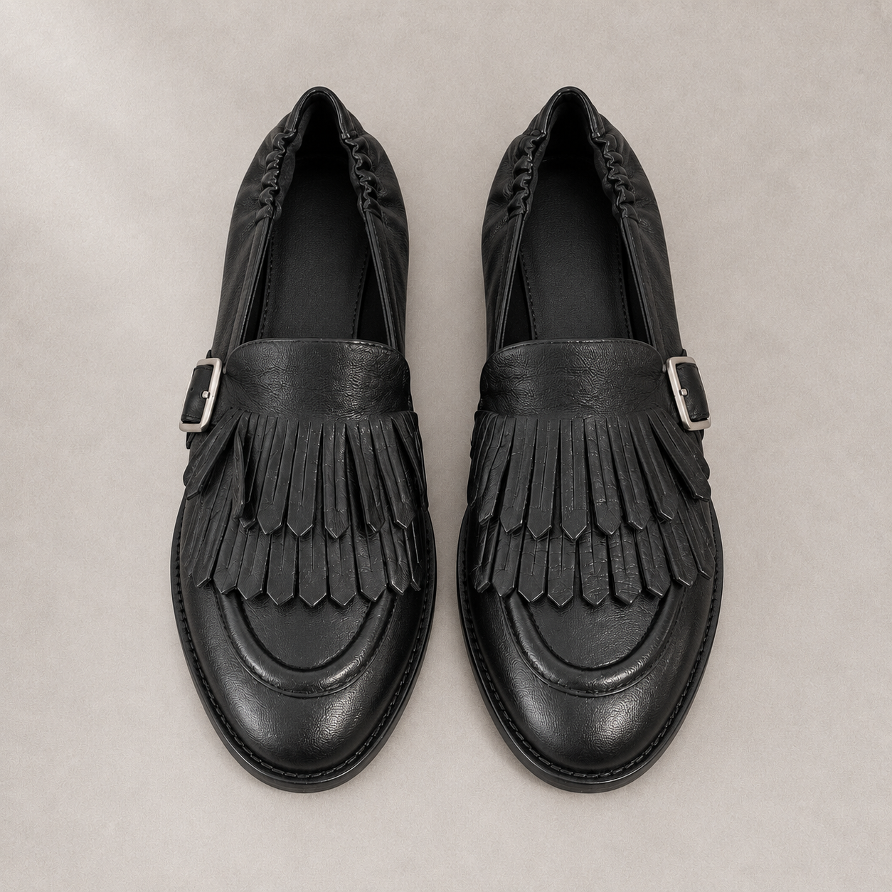 Mocassino con frange