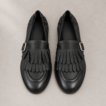 Mocassino con frange