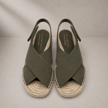 Espadrillas con Fasce Incrociate