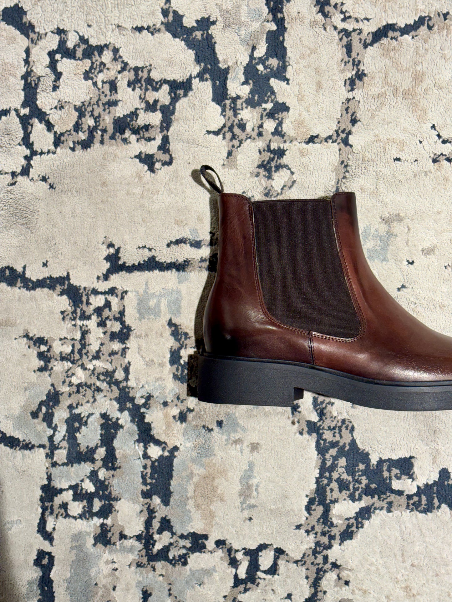 Stivaletti Chelsea in pelle marrone