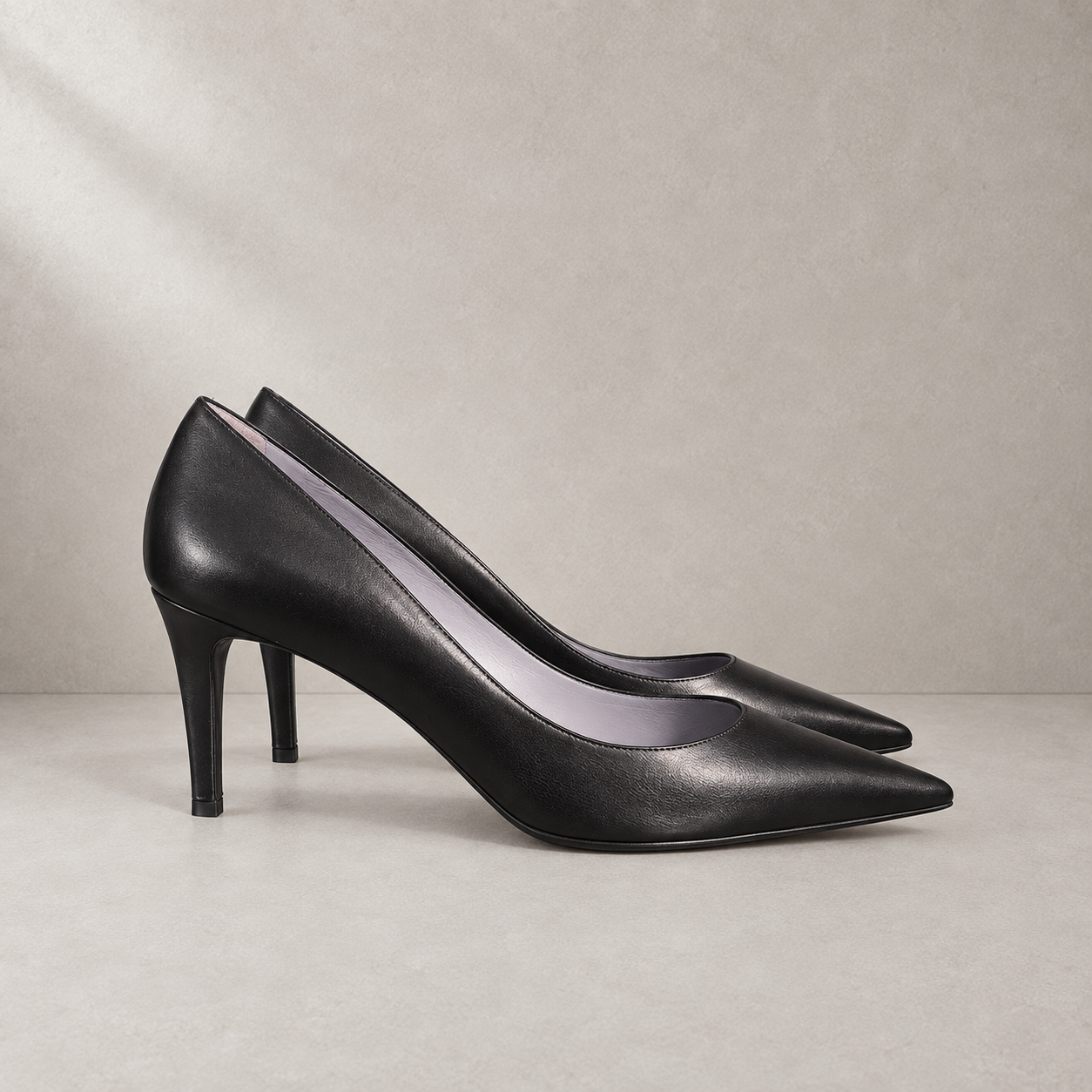 Décolleté Nere in vera pelle