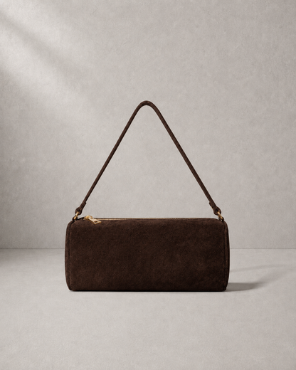Borsa Baguette Camoscio