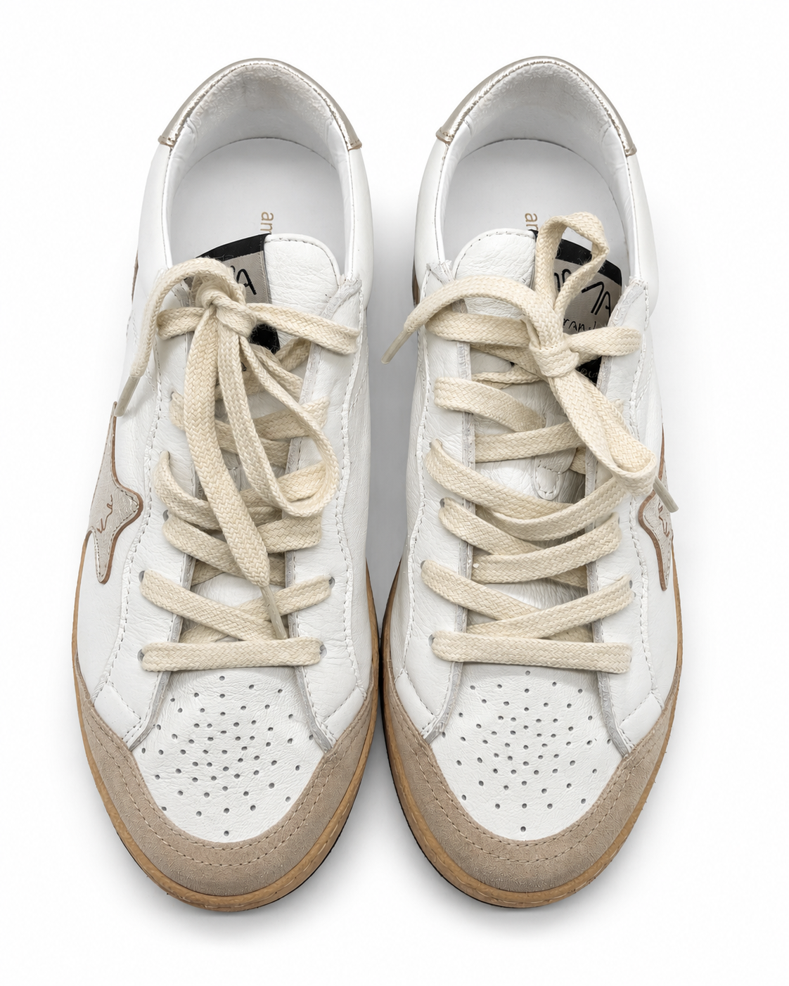 Sneakers Bianche e Beige