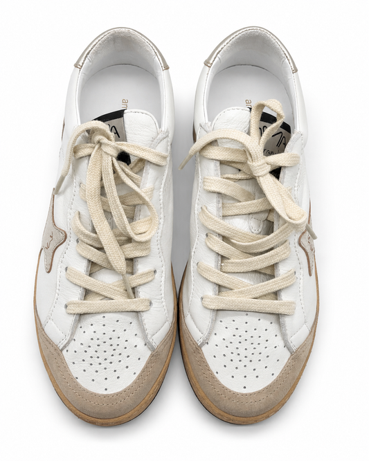 Sneakers Bianche e Beige
