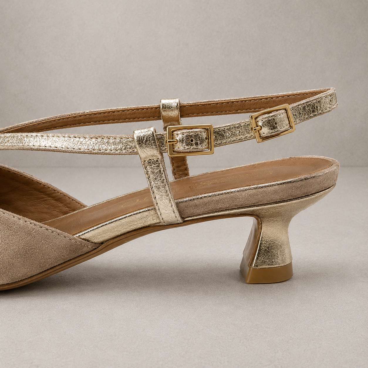 Romano Nude Soft Slingback