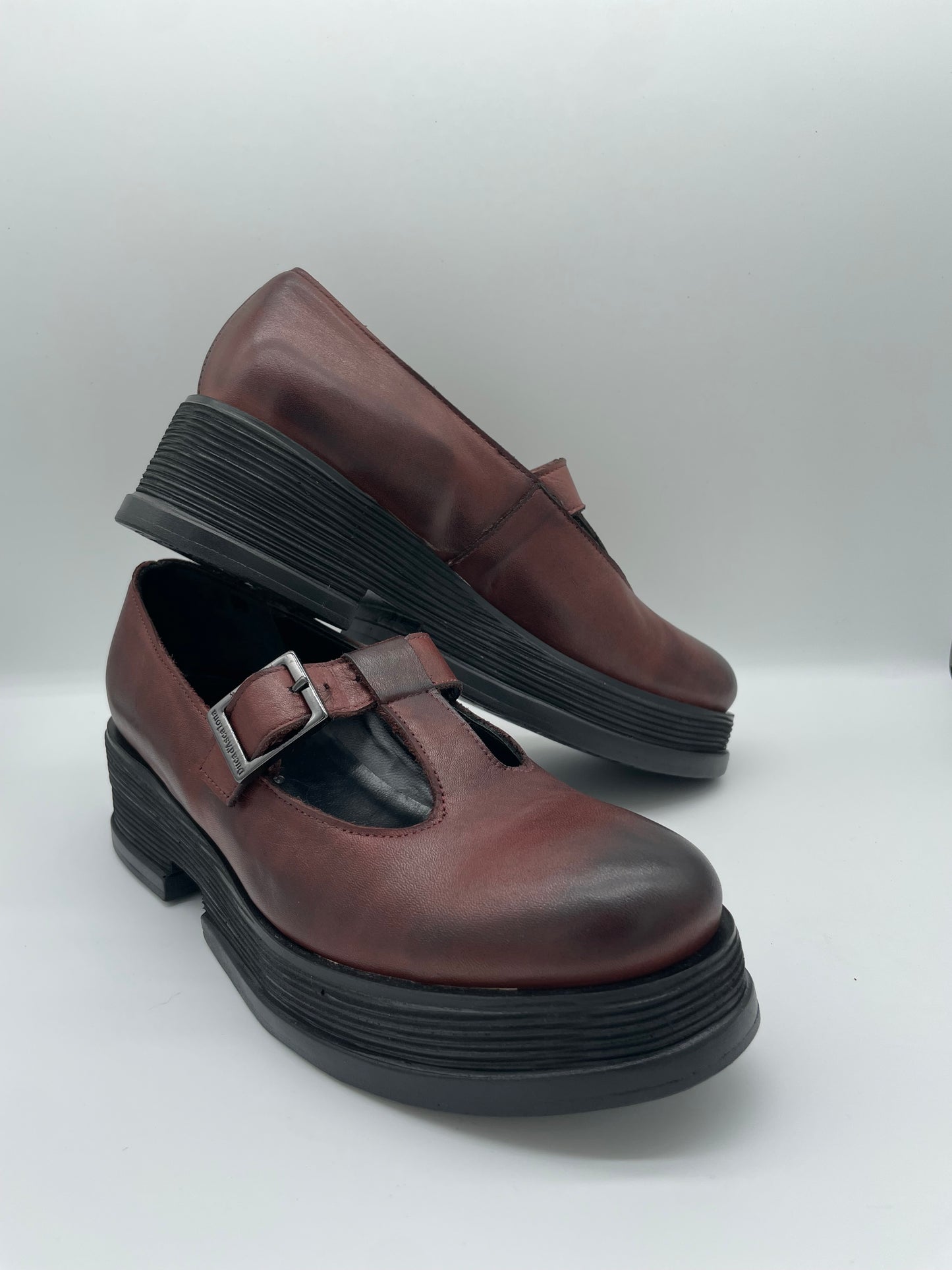 Scarpe basse con plateau